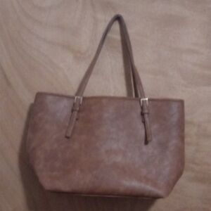 Urban Expressions Brown Tote Bag